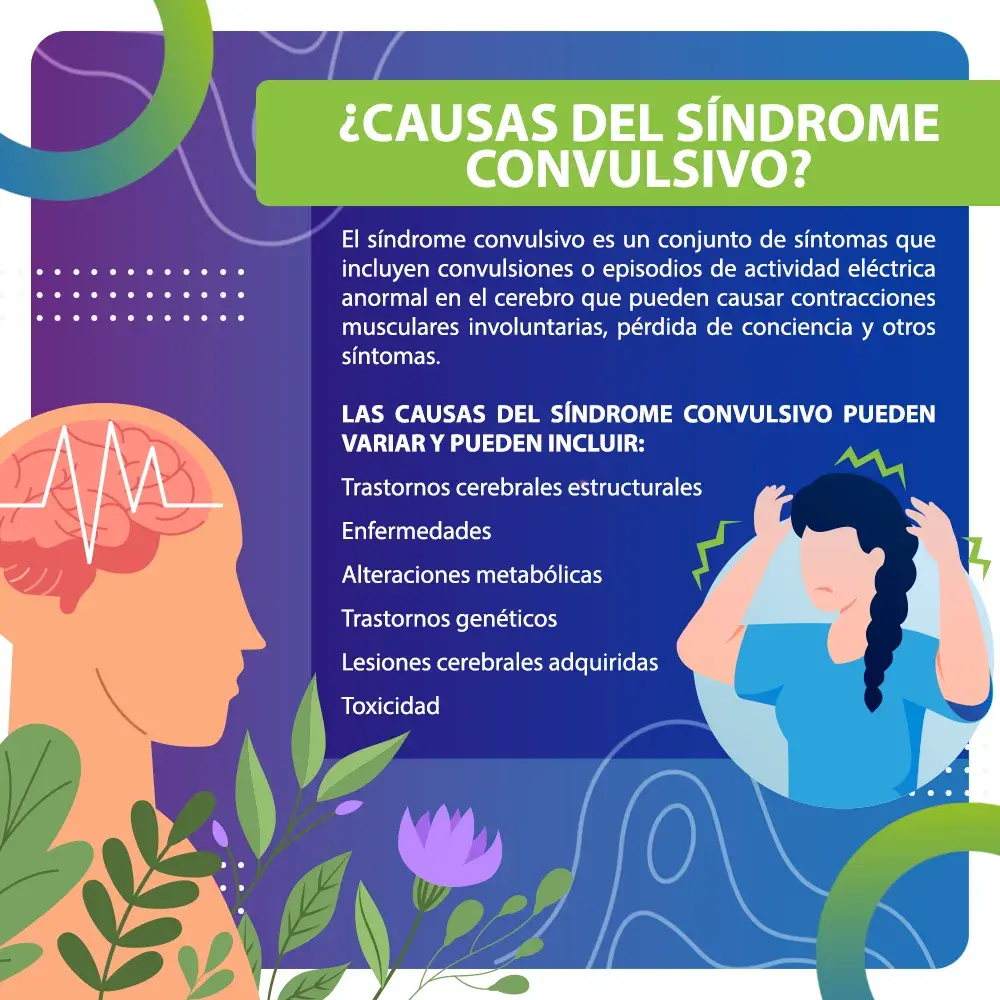 Las causas del síndrome de convulsivo pueden variar