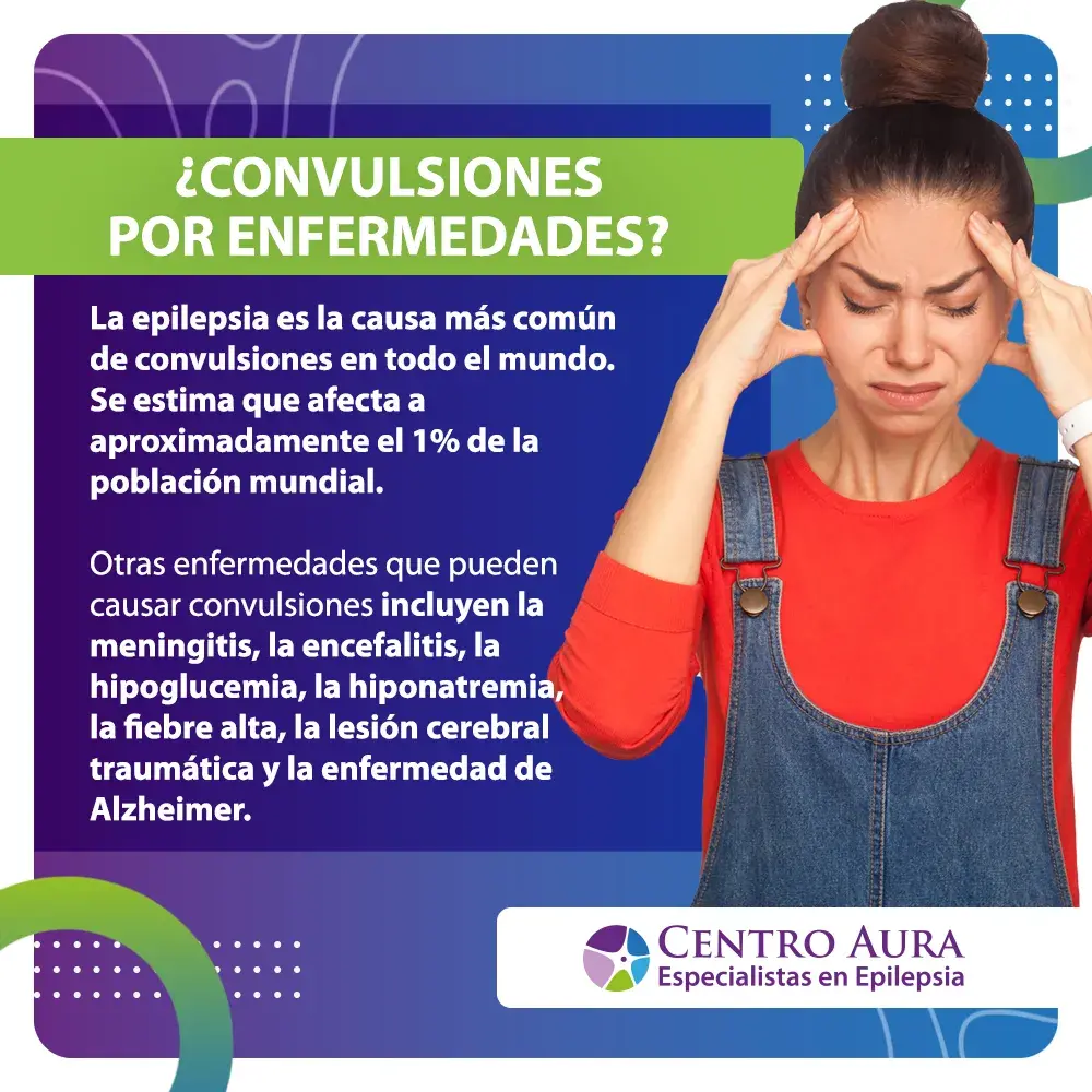 Existen varias enfermedades que pueden provocar convulsiones.