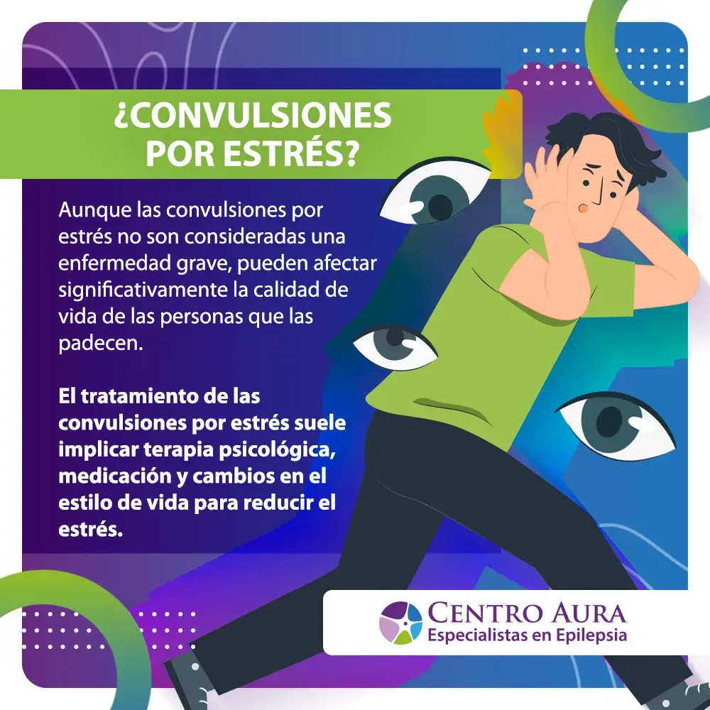 El tratamiento de las convulsiones por estrés es la terapia y cambios en el estilo de vida.