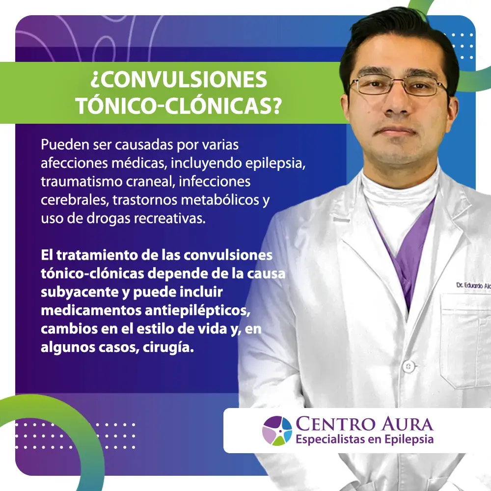 Las convulsiones tónico clónicas