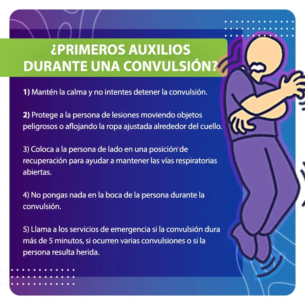 Primeros auxilios ante las convulsiones