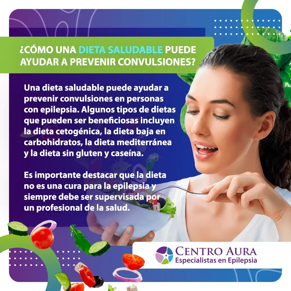 Existen dietas saludables para prevenir las convulsiones
